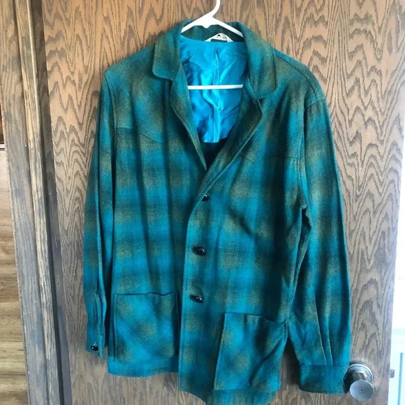 Vintage Wool Flannel‎ Shacket - Picture 1 of 4